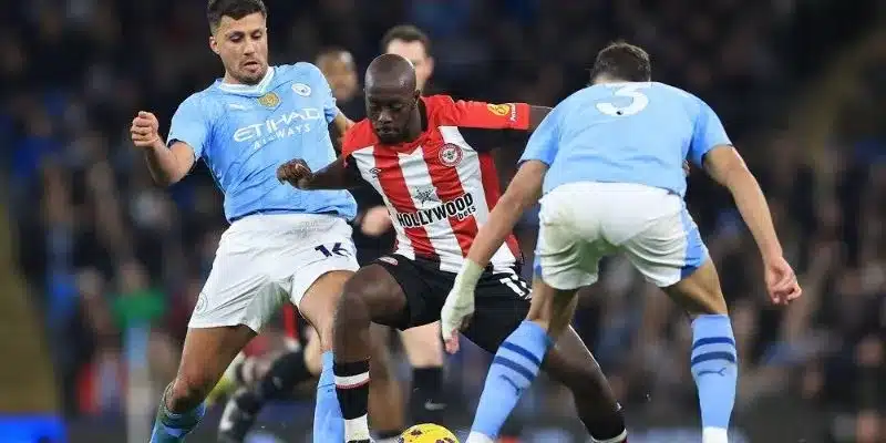 Điểm ấn tượng về Brentford và Manchester City