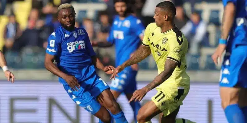 Thành tích đối đầu giữa Udinese vs Empoli qua các năm